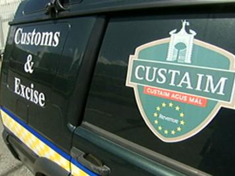 Customs - Examined package in Drogheda