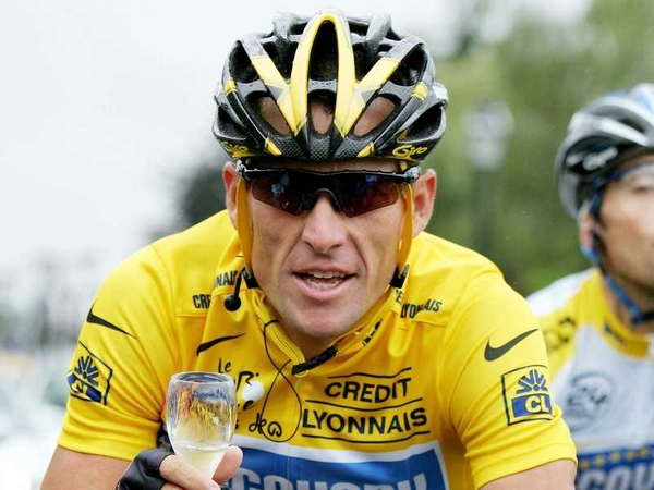 Australian cyclist Stuart O'Grady believes Lance Armstrong, above, will not be the favourite in South Australia