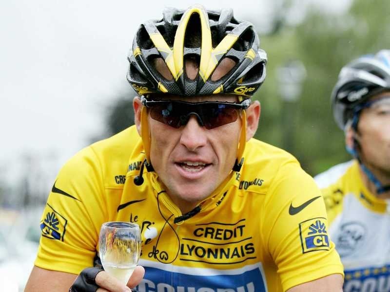 Australian cyclist Stuart O'Grady believes Lance Armstrong, above, will not be the favourite in South Australia