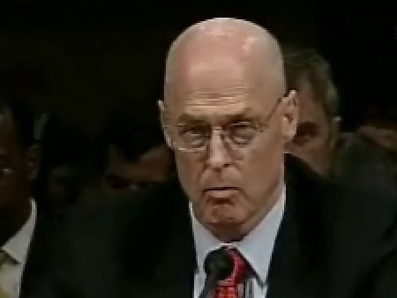 Henry Paulson - Plan will include stakes