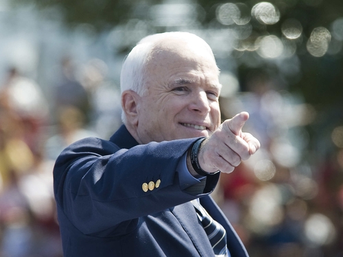 John McCain - First Republican to appear at the Forum