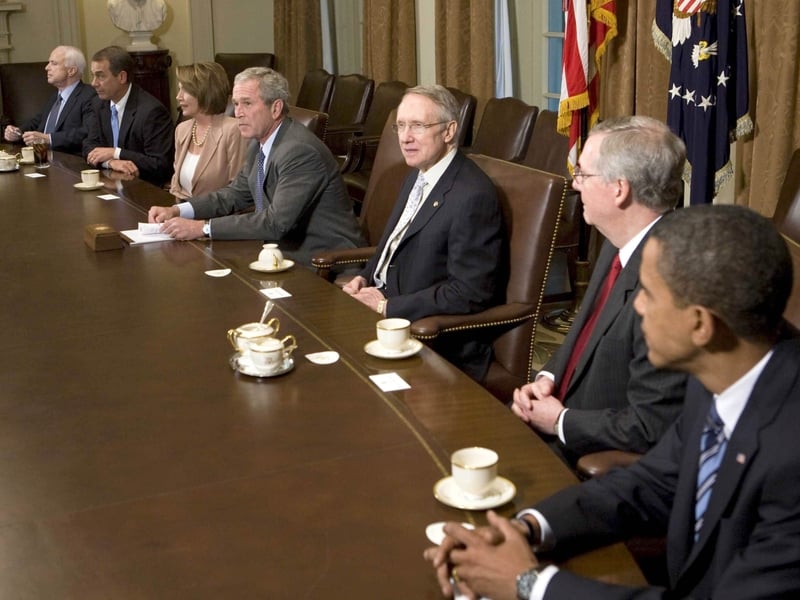 White House - Talks end without agreement