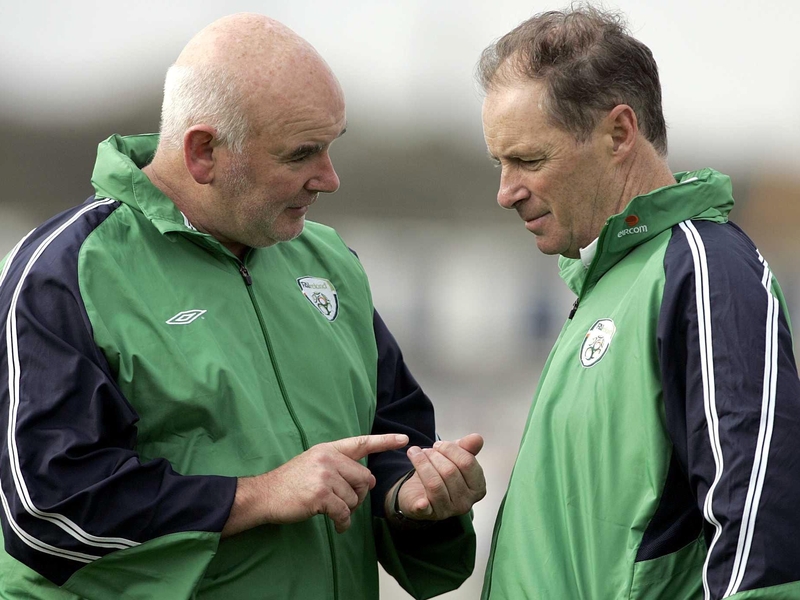 Noel O'Reilly was part of Brian Kerr's backroom team for two years. He was the current manager of the Irish universities men's team