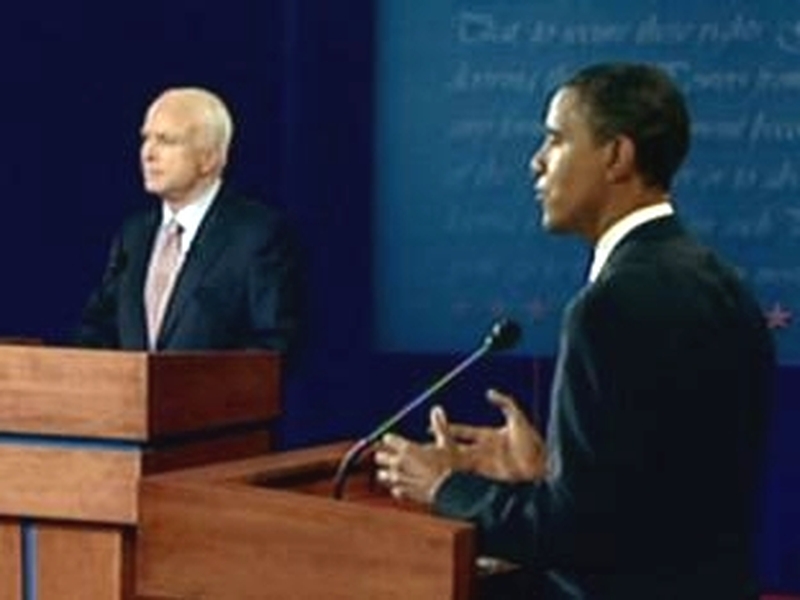 McCain &amp; Obama - First televised debate