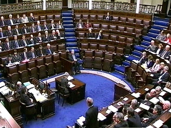 Dáil debate - Two-year safety net