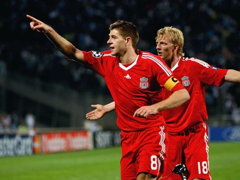 Steven Gerrard played the last 15 minutes at Elland Road