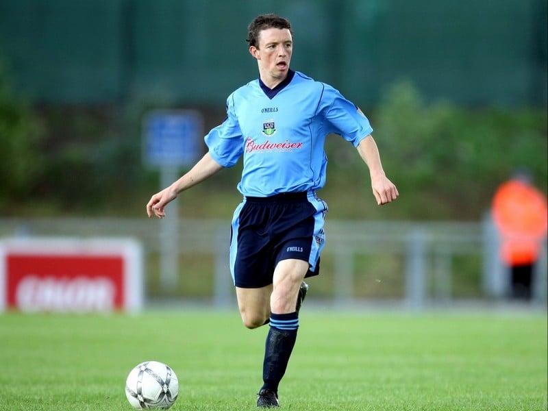 Brian King scored the opening goal for UCD