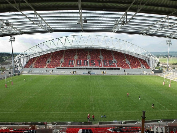 The new Thomond Park was the venue for tonight's game