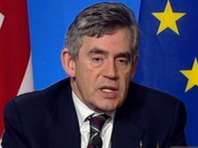 Gordon Brown - Speaking ahead of summit