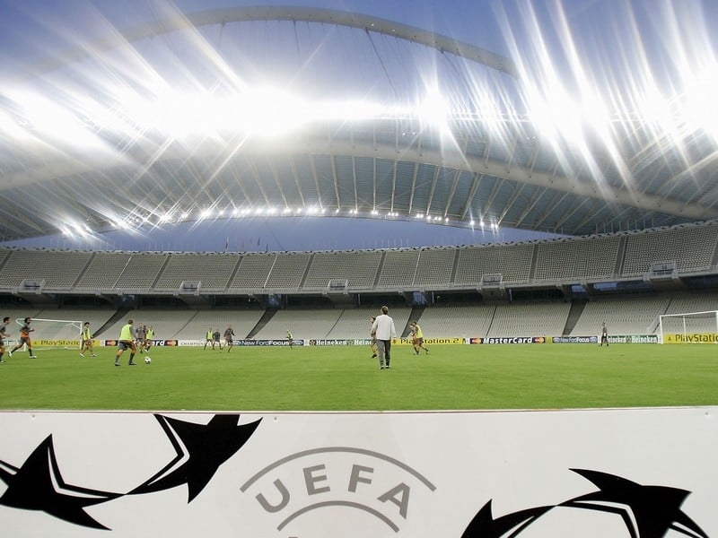 The Olympic Stadium in Athens hosted the 2007 Champions League final