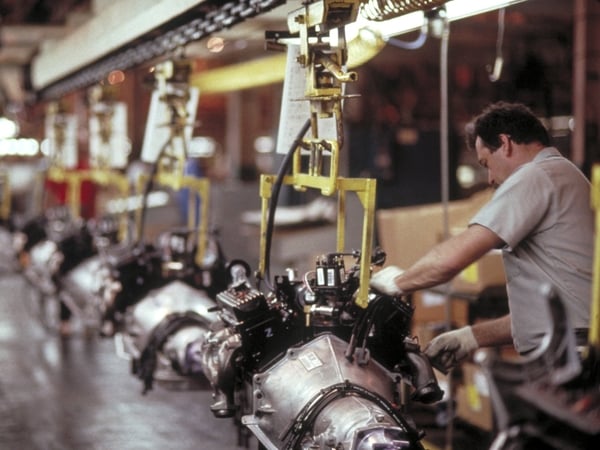 General Motors - Sales down 45% compared to last year
