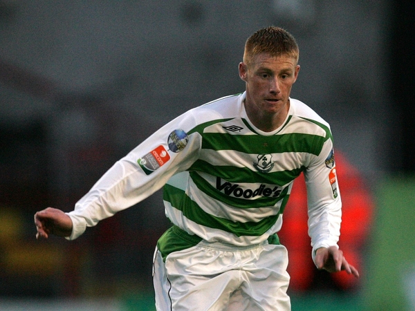 Former Shamrock Rovers striker Eoin Doyle scored on his debut for his new Rovers side