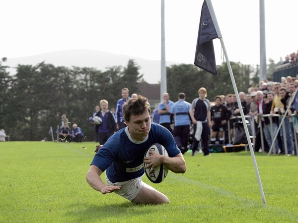 Matt D'Arcy went over for two of the St Mary's tries