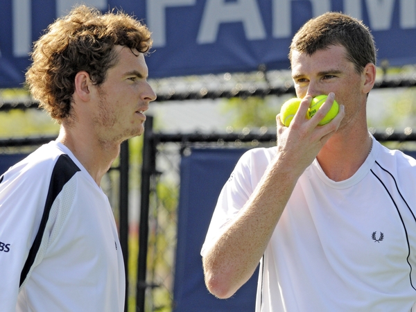 Andy and Jamie Murray crashed out in the first round