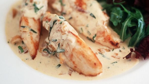 Chicken with Martini Sauce