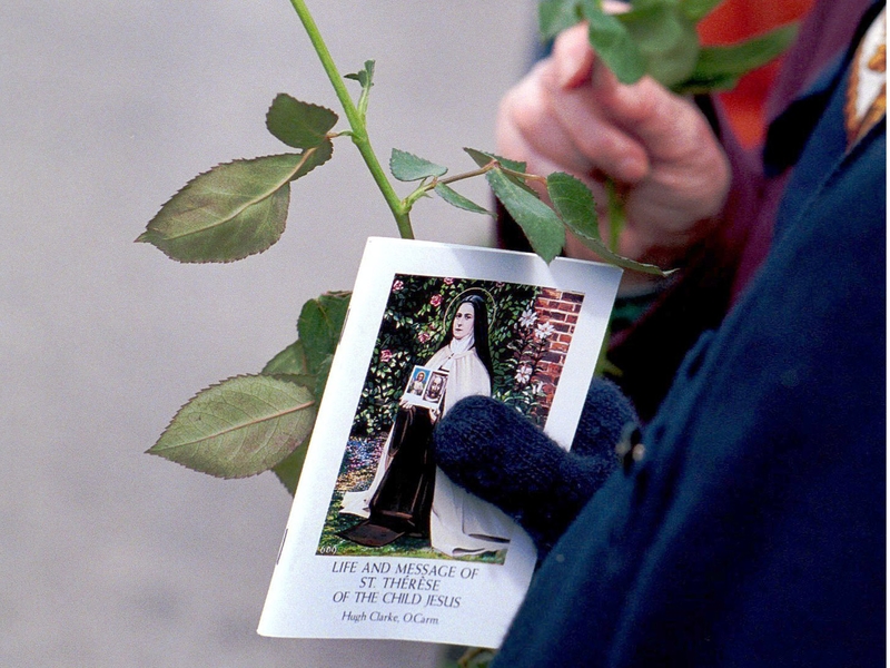 St Thérèse of Lisieux - Irish taking part in beatification Mass