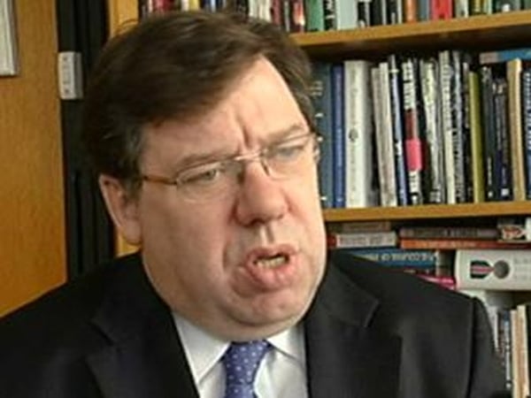 Brian Cowen - Joins trade mission to China