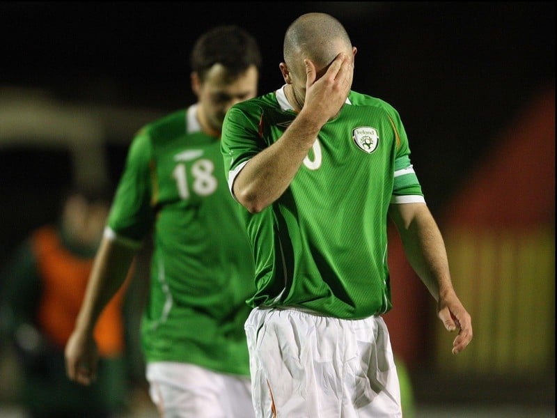 Paul Keegan sums up the Irish team's feelings at the final whistle