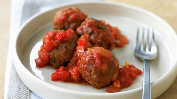 Tuna Meatballs in Tomato Sauce