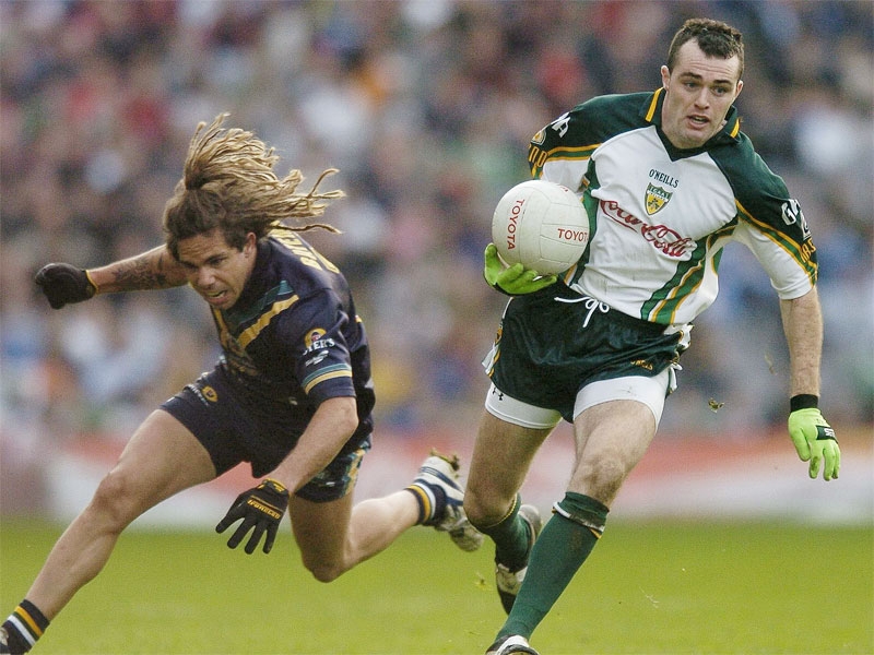 The 'mark' is an integral part of International and Australian Rules football