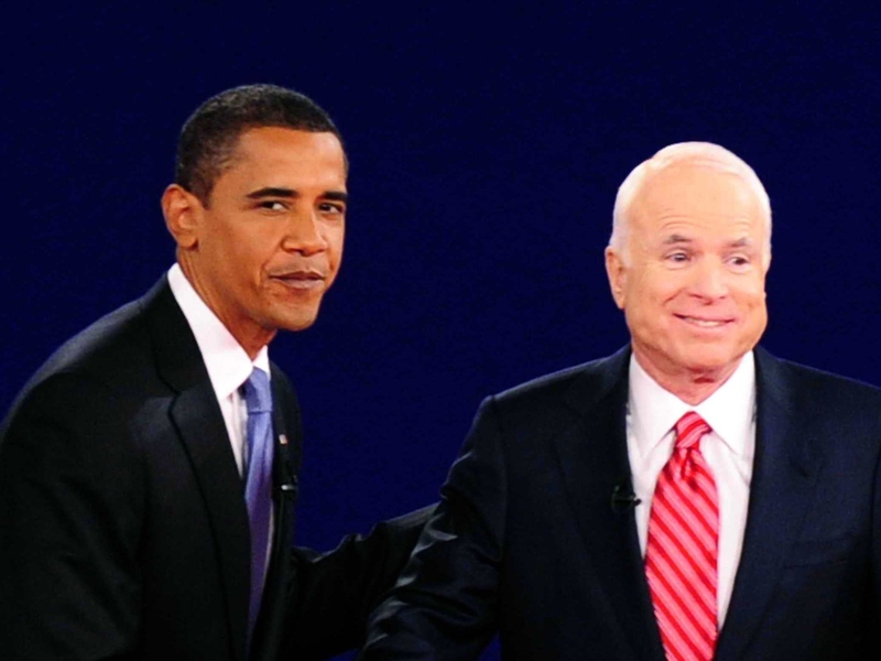 Obama &amp; McCain - Final week of campaigning in presidential race