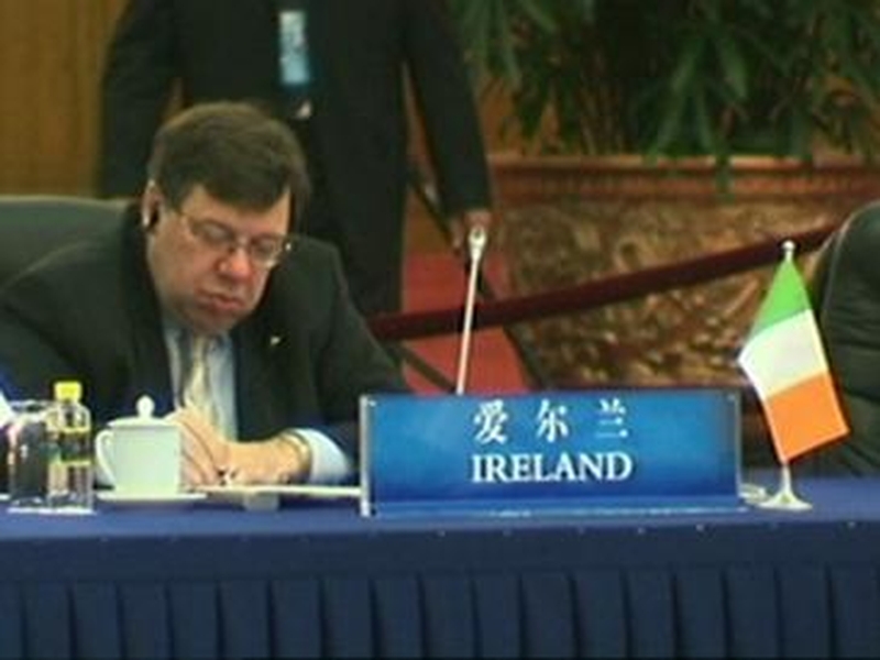 Brian Cowen - Bad poll for FF