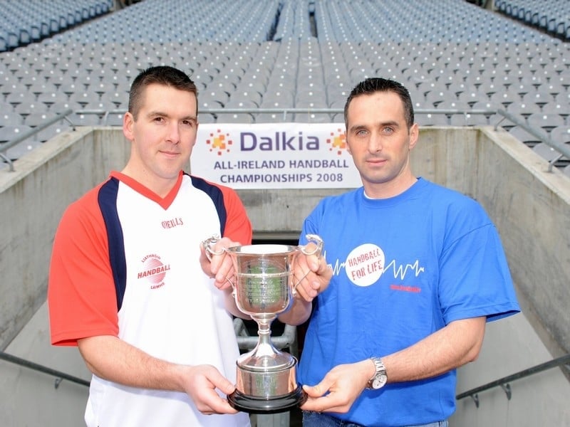 Tony Healy (left) will contest today's final in California