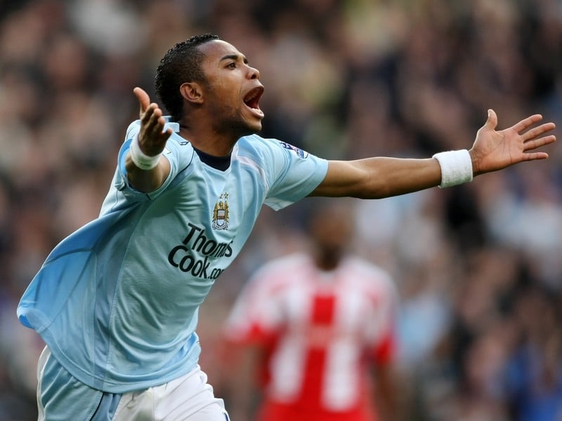 Robinho's fine strick proved to be the match winner for Manchester City