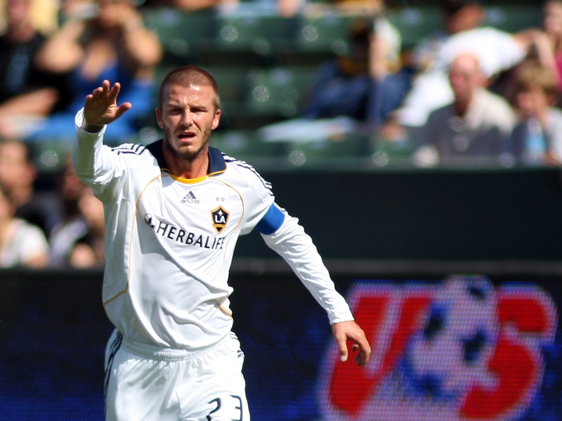 David Beckham featured for LA Galaxy in their last game of the MLS season
