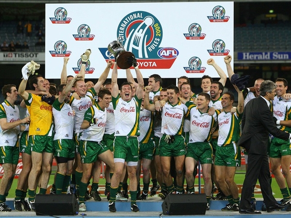 The Irish will be out to retain the Cormac McAnallen trophy in 2010