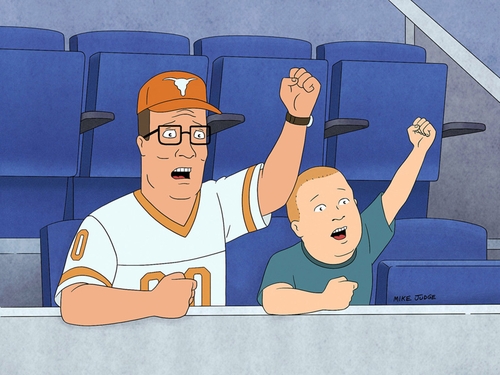 King of the Hill - Second longest running primetime animated show in TV history