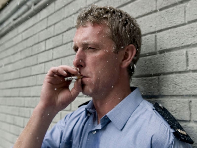 Graham - In one of the many striking scenes in Hunger