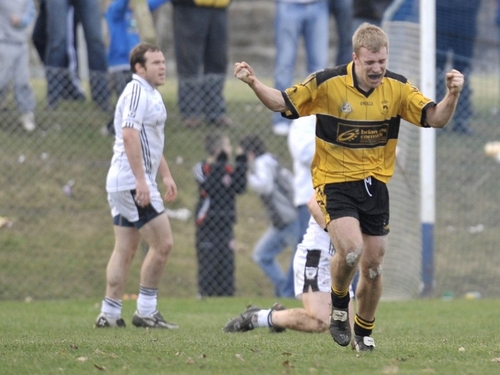 St Eunan's' Conal Dunne is a happy man after their victory over Clonoe