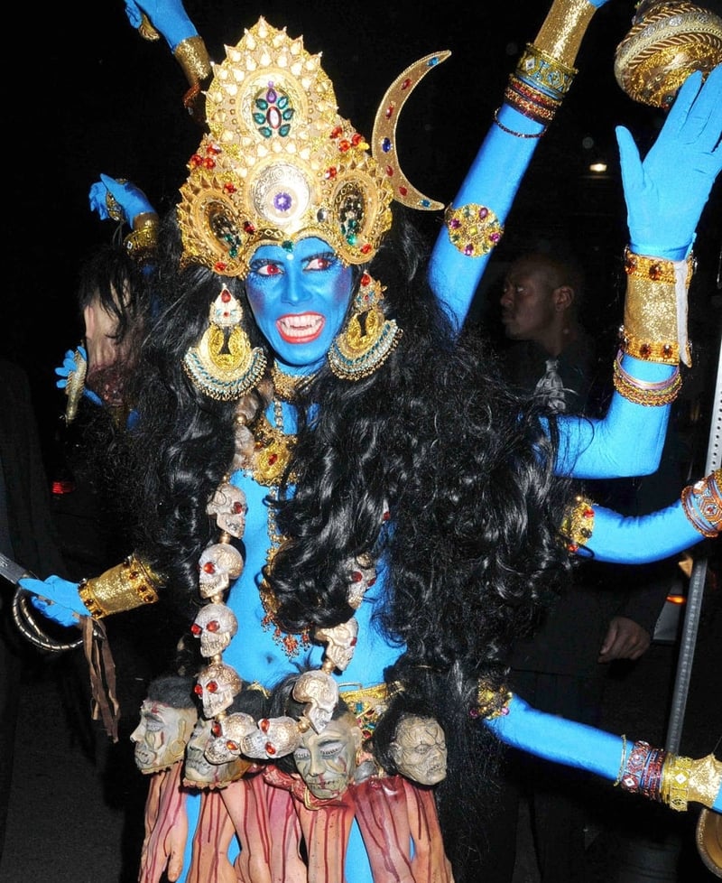 Klum - Gory costume has sparked debate