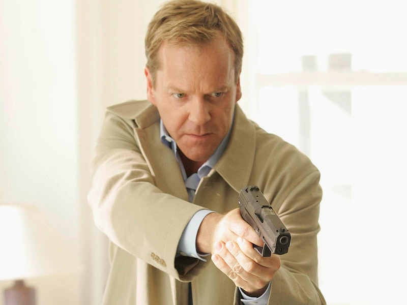 Kiefer Sutherland - brief shutdown on 24