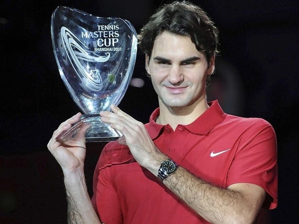 World number two Roger Federer