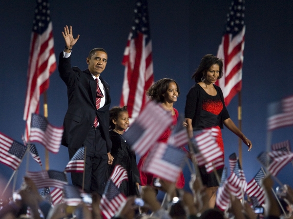 Barack Obama - 'Change has come to America'