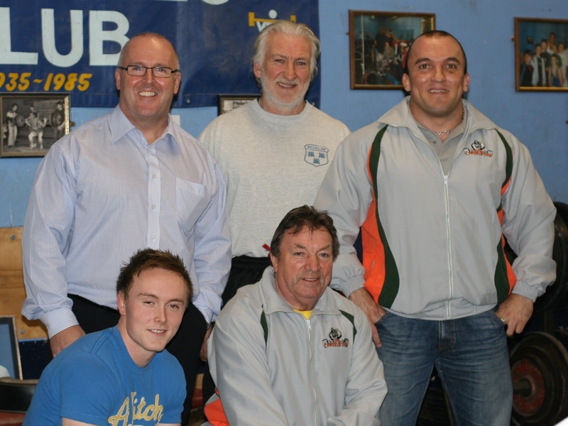 David Smith, Martin Dillon, Bernie Delaney, Ger Smith and Billy Kidd