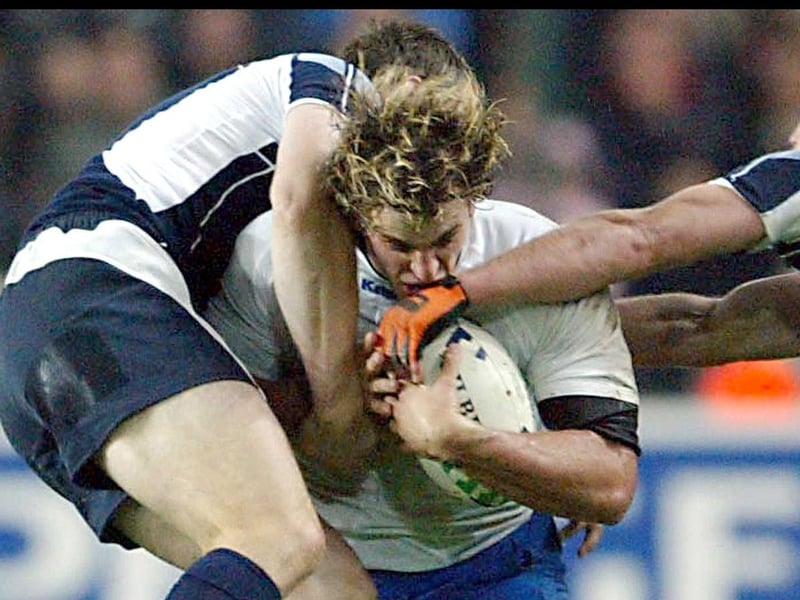 Mirco Bergamasco kicked eight points for the Azzurri