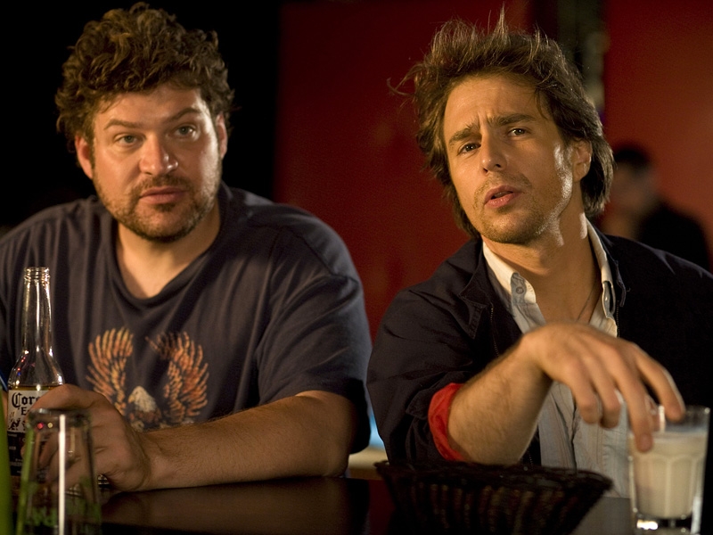 Henke and Rockwell in 'Choke'