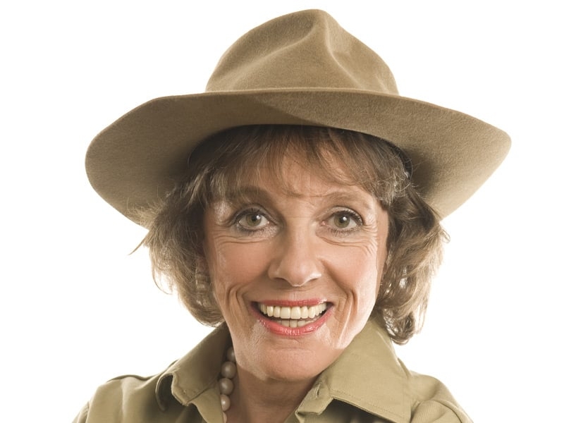 Esther Rantzen - leaves the jungle camp