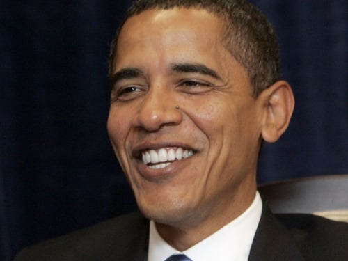 Barack Obama - Shares rise on announcement