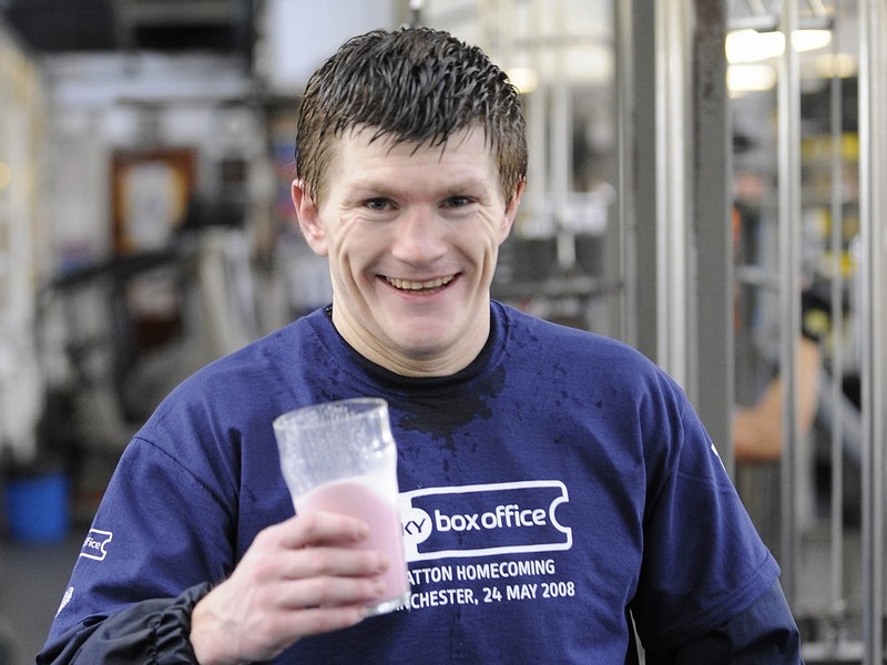 Ricky Hatton was knocked out by Manny Pacquiao in the second round of their IBO light-welterweight title fight in May