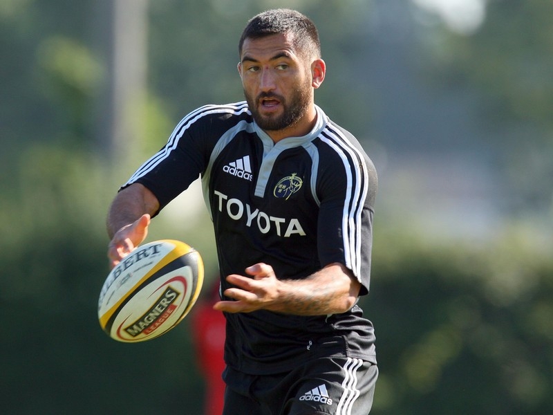 Rua Tipoki has not played for Munster since the All Blacks clash on 18 November