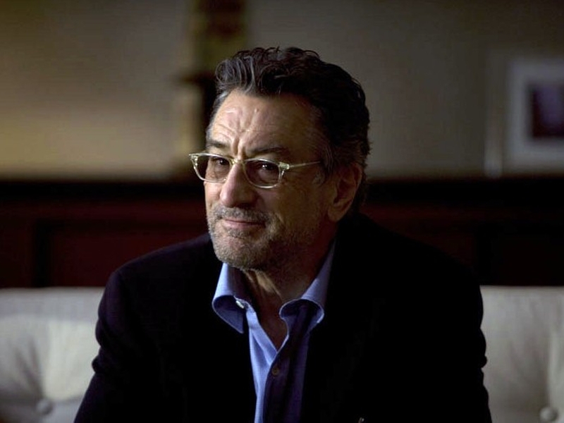 Robert De Niro. Not exactly a Trump fan