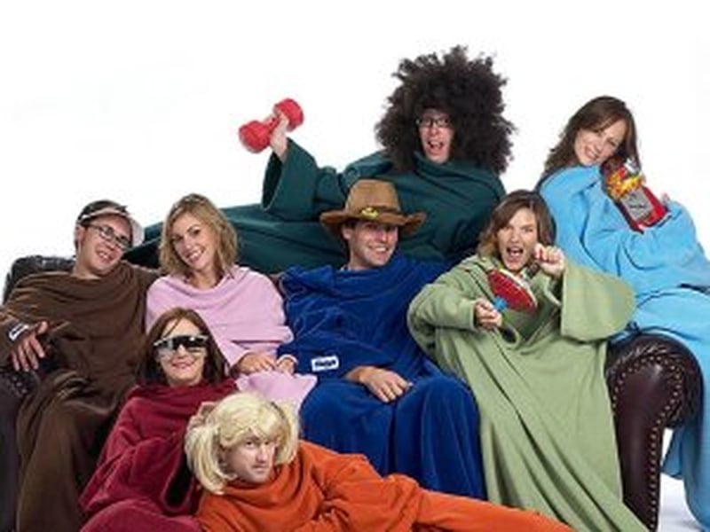 Cold weather - A blanket with sleeves may be the answer - Photo: slanket.com