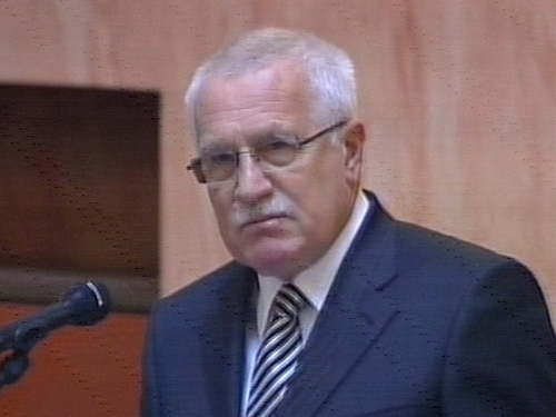 Victor Klaus - Wants opt-out on Lisbon Treaty