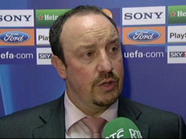 Rafael Benitez was impressed by Leeds in the Carling Cup