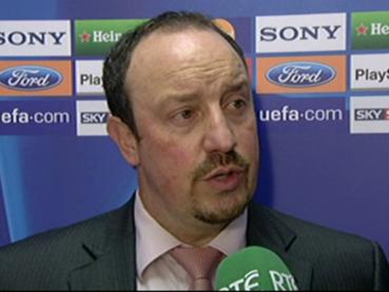 Rafael Benitez was impressed by Leeds in the Carling Cup