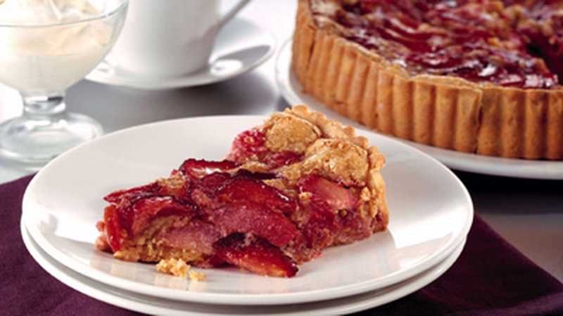 Plum and Almond Tart